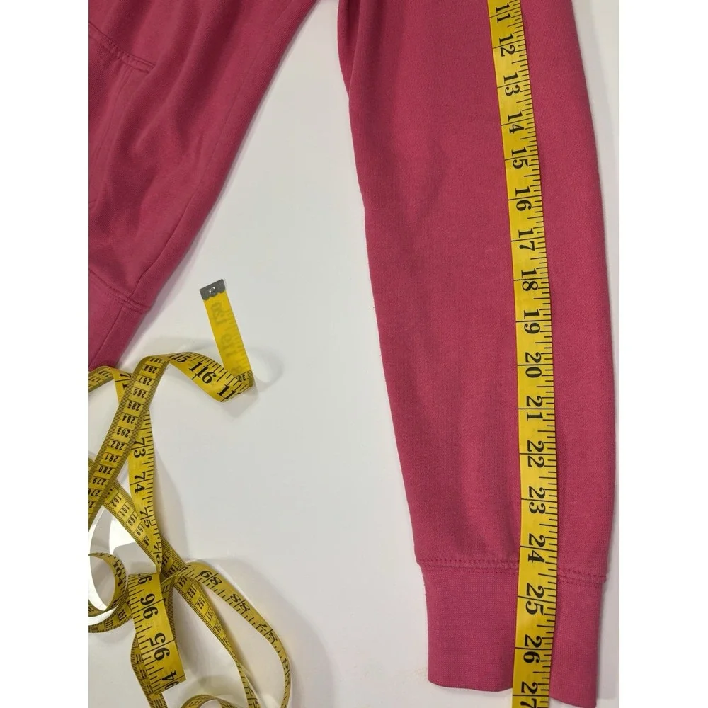 Converse Pullover Hoodie Youth XL Hot Pink Hooded Sweater Long Sleeve Graphic